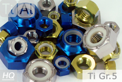 Titanium | Lock Nuts | DIN 985 | Gr.5