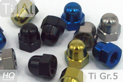 Titanium | Dome Nuts | DIN 1587