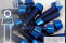 Titanschrauben | Blau | M10 | ISO 4762 | Gr.5 | konischer...