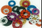 Aluminium Washers | drilled Purple M8