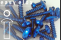 Alu Blechschrauben | Blau | ST4.8 | ~DIN 7981 |...