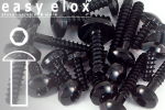 Alu Blechschrauben | Schwarz | ST4.8 | ~DIN 7981 |...