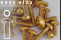 Alu Blechschrauben | Gold | ST6.3 | ~DIN 7981 |...