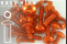 Alu Blechschrauben | Orange | ST6.3 | ~DIN 7981 |...
