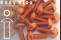 Aluminium Bolts | Orange | M3 | ISO 7380 | Button Head M3x15