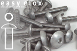 Aluminium Bolts | Plain | M10x1.25 | ~ISO 7380 | Button Head