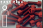 Alu Schrauben | Rot | M5 | DIN 912 | konischer Kopf | ISK...