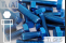 Titanschrauben | Blau | M3 | DIN 933 | Gr.5 | Sechskant