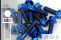 Titanschrauben | Blau | M10x1.25 | ~EN 1665 | Gr.5 |...
