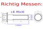 Titanschrauben | Rot | M6 | ~DIN 6921 | Gr.5 | Sechskant...