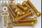 Aluminium Bolts | Gold | M5 | DIN 912 | Taper Head |...