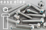 Aluminium Bolts | Plain | M6 | DIN 912 | Taper Head |...
