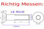 Alu Schrauben | Rot | M5 | DIN 7991 | Senkkopf Rot M5x15 (CNC)