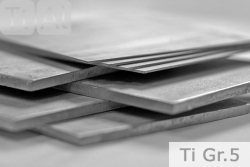 Titanblech Ti6Al4V Grade 5 / W.-Nr. 3.7165 ASTM B265