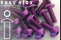 Aluminium Bolts | Purple | M6 | ~ISO 7380 | Button Head M6x35