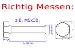 Titanschrauben | Blau | M3 | DIN 933 | Gr.5 | Sechskant M3x8