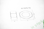 Aluminium | Hex Nuts | ISO 4032 / DIN 934 Blank M3