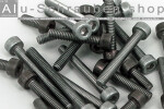Alu Schrauben | Blank | M4 | DIN 912 | Zylinderkopf M4x20 (CNC)