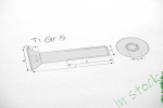 Titanium Bolts | Black | M4 | ISO 14581 | Gr.5 |...
