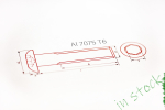 Aluminium Bolts | Red | M6 | ~ISO 7380 | Button Head Red...