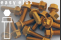 Alu Schrauben | Gold | M5 | ~DIN 6921 | Sechskant mit Flansch | CNC