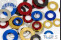 Titanium | Flat Washers | DIN 125 | Gr.5 | Silver M4