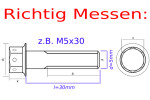 Aluminium Bolts | Red | M5 | ~DIN 964 | Hex Flange M5x25