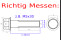 Aluminium Bolts | Red | M5 | ~DIN 964 | Hex Flange M5x25
