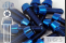 Titanschrauben | Blau | M6 | DIN 912 | Gr.5 | konischer...