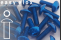 Aluminium Bolts | Blue | M10 | ~ISO 7380 | Button Head...