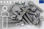 Edelstahlschrauben | Silber | M10x1.25 | DIN 912 |...