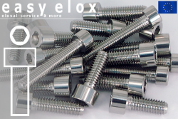 Stainless Steel Bolts | Silver | M5 | DIN 912 | Cap Head | Allen Key M5x8