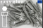 Edelstahlschrauben | Silber | M8 | ~DIN 6921 | Sechskant...