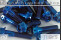 Titanschrauben | Blau | M8 | ~DIN 6921  | Gr.5 | Außen- + Innensechskant M8x10
